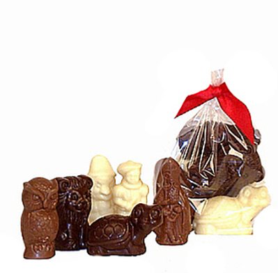 Goedkoop Sinterklaaspakket bestellen met belgische chocolade als personeelsgeschenk