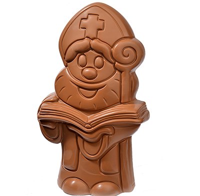 Chocolade figuur voor Sinterklaas