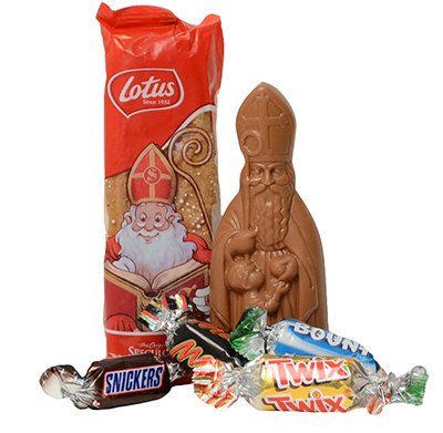 Goedkoop Sinterklaaspakket met Sintchocolade